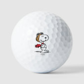 pinda's | Snoopy de vliegende luie Golfballen (Voorkant)