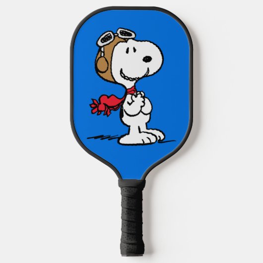 pinda's | Snoopy de vliegende luie Pickleball Paddle (Voorkant)