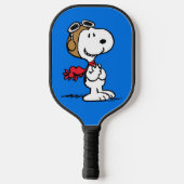 pinda's | Snoopy de vliegende luie Pickleball Paddle (Achterkant)