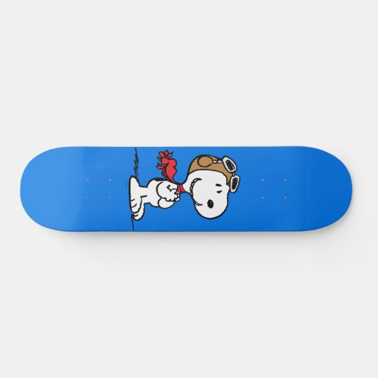 pinda's | Snoopy de vliegende luie Skateboard (Horizontaal)