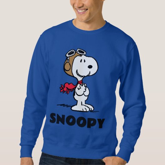 pinda's | Snoopy de vliegende luie Trui (Voorkant)