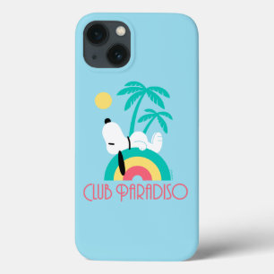 pinda's   Snoopy Deco Dreams Club Paradiso iPhone 13 Hoesje