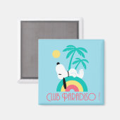 pinda's | Snoopy Deco Dreams Club Paradiso Magneet (Voorkant / Achterkant)