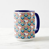 pinda's | Snoopy Deco Dreams Patroon Mok (Voorkant rechts)