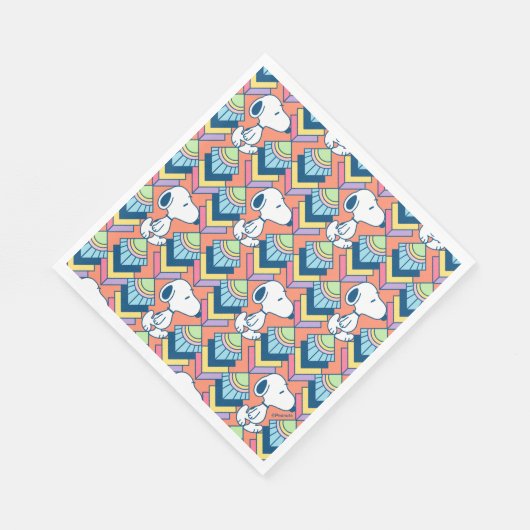 pinda's | Snoopy Deco Dreams Patroon Servet (Hoek)