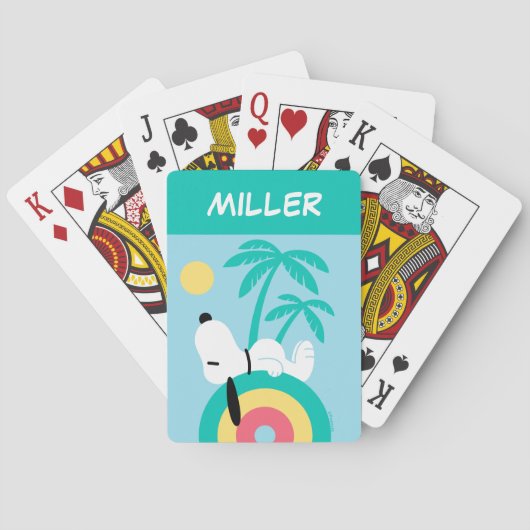 pinda's | Snoopy Deco Dromen Speelkaarten (Achterkant)