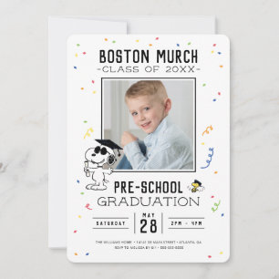 pinda's   Snoopy en Woodstock Afstuderen Kaart