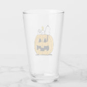 pinda's | Snoopy en Woodstock Jack-O-Lantern Glas (Achterkant)