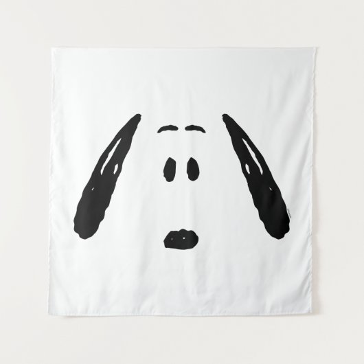 pinda's | Snoopy Face Wandkleed (Voorkant)