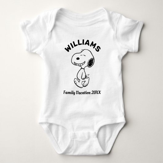 pinda's | Snoopy Family Vacking Romper (Voorkant)