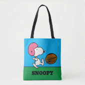 pinda's | Snoopy Football Kicker Draagtas (Voorkant)