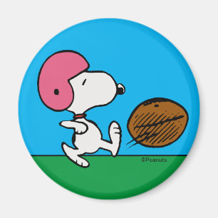 pinda's Snoopy Football Kicker Magneet