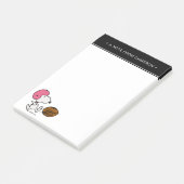 pinda's | Snoopy Football Kicker Post-it® Notes (Schuin)