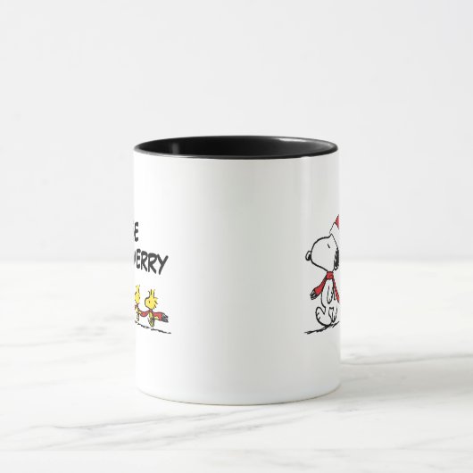 pinda's | Snoopy & Friends Winter Scarf Mok (Midden)