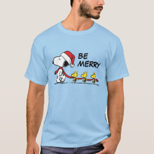 pinda's Snoopy & Friends Winter Scarf T-shirt