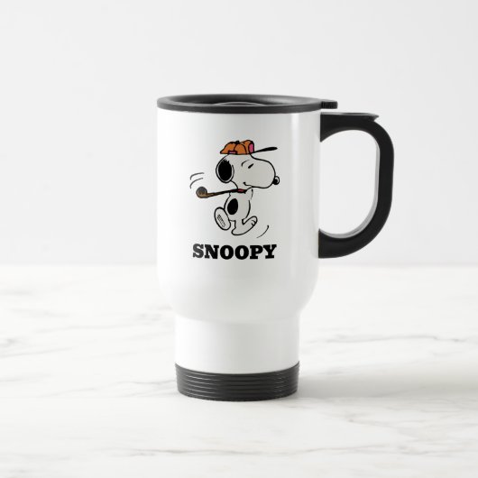 pinda's | Snoopy Golf Swing Reisbeker (Rechts)