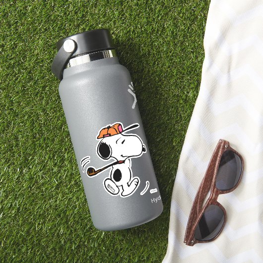pinda's | Snoopy Golf Swing Sticker (HydroFlask Insitu)