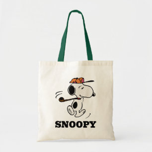 pinda's Snoopy Golf Swing Tote Bag