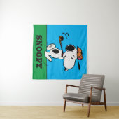 pinda's | Snoopy Golf Swing Wandkleed (In Situ (horizontaal))