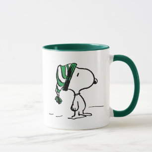 pinda's   Snoopy Green Snow Pet Mok