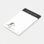 pinda's | Snoopy Green Snow Pet Post-it® Notes (Schuin)