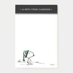 pinda's Snoopy Green Snow Pet Post-it® Notes