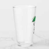 pinda's | Snoopy Green Umbrella Glas (Rechts)