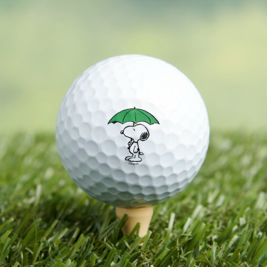 pinda's | Snoopy Green Umbrella Golfballen (Insitu Shirt)