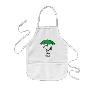 pinda's Snoopy Green Umbrella Kinder Schort