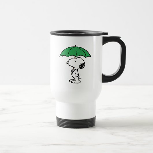 pinda's | Snoopy Green Umbrella Reisbeker (Rechts)