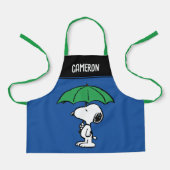 pinda's | Snoopy Green Umbrella Schort (Voorkant)