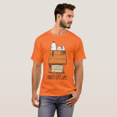 pinda's | Snoopy Halloween Nap T-shirt (Voorkant volledig)