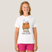 pinda's | Snoopy Halloween Nap T-shirt (Voorkant volledig)