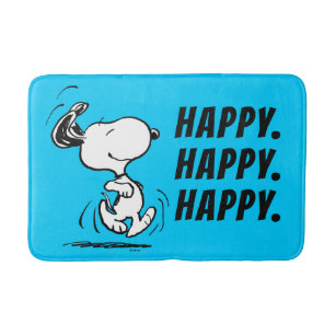 pinda's   Snoopy Happy Dance Badmat