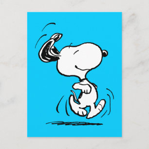 pinda's Snoopy Happy Dance Briefkaart