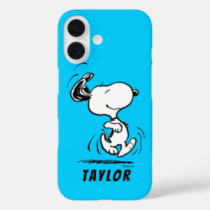 pinda's   Snoopy Happy Dance iPhone 16 Hoesje