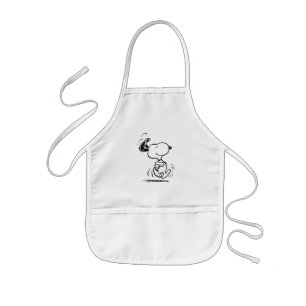 pinda's   Snoopy Happy Dance Kinder Schort