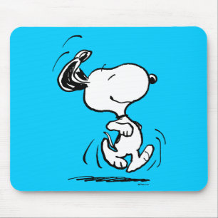 pinda's   Snoopy Happy Dance Muismat