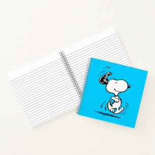 pinda's   Snoopy Happy Dance Notitieboek