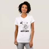 pinda's | Snoopy Happy Dance T-shirt (Voorkant volledig)