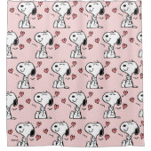 pinda's | Snoopy Hearts Douchegordijn (Voorkant)