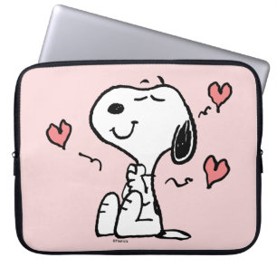 pinda's Snoopy Hearts Laptop Sleeve
