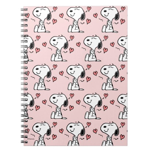pinda's | Snoopy Hearts Notitieboek (Voorkant)