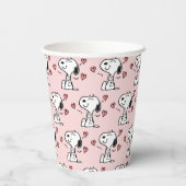 pinda's | Snoopy Hearts Papieren Bekers (Achterkant)