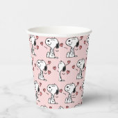 pinda's | Snoopy Hearts Papieren Bekers (Rechts)