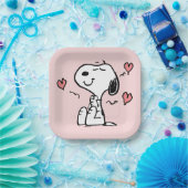 pinda's | Snoopy Hearts Papieren Bordje (Feest)