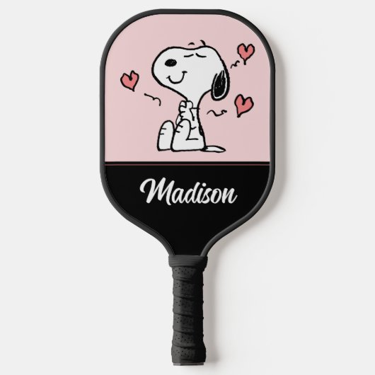 pinda's | Snoopy Hearts Pickleball Paddle (Voorkant)