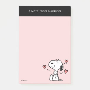 pinda's   Snoopy Hearts Post-it® Notes