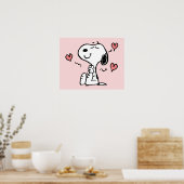 pinda's | Snoopy Hearts Poster (Keuken)