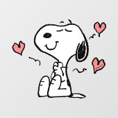 pinda's | Snoopy Hearts Raamsticker (Vel)